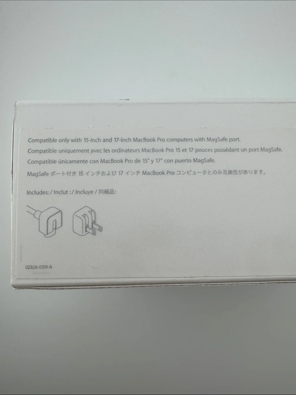 Apple OEM 85W MagSafe Power Adapter Charger for 15